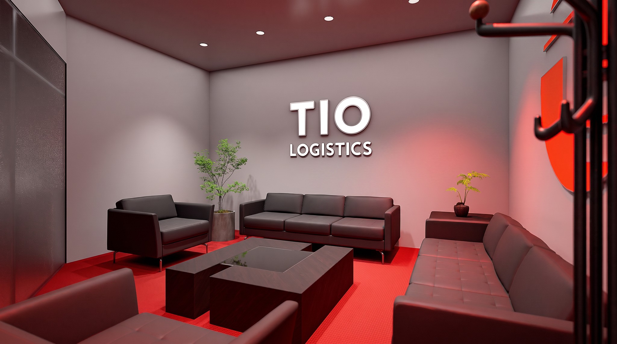 TIO Logistics lounge interior